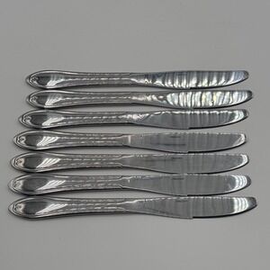Oneida Southern Garden Stainless Flatware 15 Piece Set Knives Forks Teaspoons